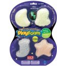 Modelovací hmota PlayFoam Boule 4pack-SVÍTÍCÍ