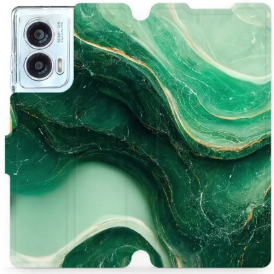 Mobiwear Motorola Edge 50 Fusion VP38S Zelený mramor – Zboží Živě