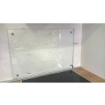 Sklo za varnou desku 70x48 cm s úchyty SKLO70 – Zboží Dáma