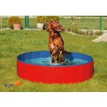 Karlie-Flamingo Skládací bazén pro psy červeno/modrý 120 x 30 cm – Zboží Mobilmania