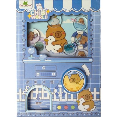 Sycomore Chibi světGashapon zápisník kapybara – Hledejceny.cz