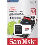 SanDisk microSDXC 64 GB UHS-I U1 SDSQUAR-064G-GN6MA – Hledejceny.cz