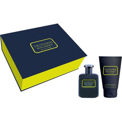 Trussardi Parfums Riflesso Blue Vibe Dárková sada pánská toaletní voda 50 ml a sprchový gel a šampon 100 ml