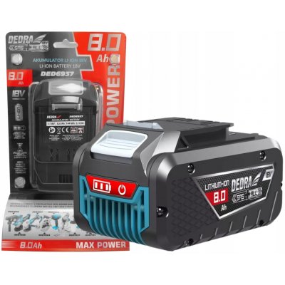 DEDRA DED6937 18V/8Ah. Li-ion – Zboží Dáma