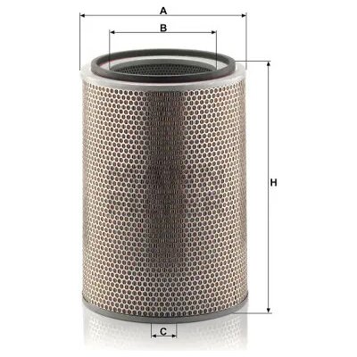 MANN FILTER Vzduchový filtr C 31 1238 – Hledejceny.cz