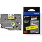 Brother TZe-S641 žlutá černá 18 mm – Zboží Dáma