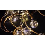 Řetěz Strend Pro Solar Bulb 10x LED tvar žárovky solární L-3,8m ST2172630 – Hledejceny.cz