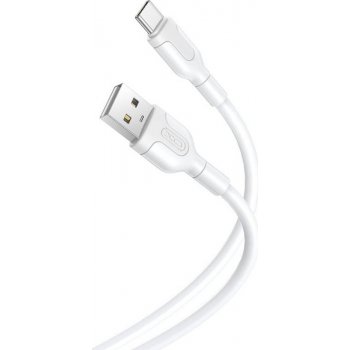XO NB212 USB - Lightning, 2,1A, 1m, bílý