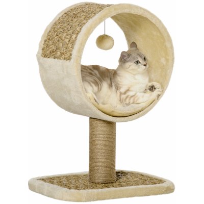 PawHut Cat Scratching Post Malý kočičí strom 40 x 30 x 56 cm