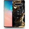 Pouzdro a kryt na mobilní telefon Samsung Pouzdro Picasee silikonové Samsung Galaxy S10 Plus G975 - Black Gold černé