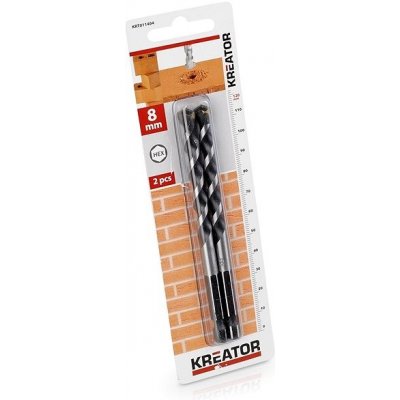 Kreator vrták do betonu 8 x 120 mm HEX KRT011404