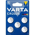 Varta CR 2025 5ks 6025101415 – Zboží Živě