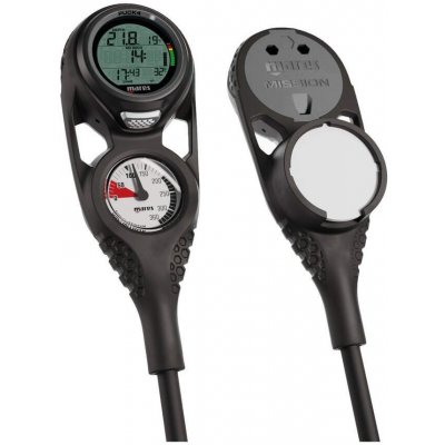 MARES Puck 4 Mission 3 Potápěčská Konzole - Počítač + Tlakoměr – Zboží Dáma