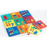 Wiky puzzle Počítání Tvary 30x30cm 10 ks – Zboží Dáma