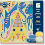 DJECO Kreativní sada s písky Moře svítí ve tmě – Sleviste.cz