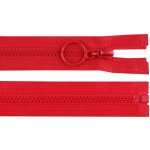 Prima-obchod Kostěný zip No 3 délka 30 cm s kroužkem, barva 148 červená – Hledejceny.cz