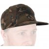 Rybářská kšiltovka, čepice, rukavice Fox Kšiltovka Camo Flat Peak Snapback Hat