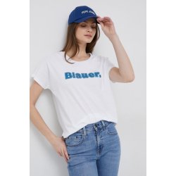 Blauer Bavlněné tričko bílá
