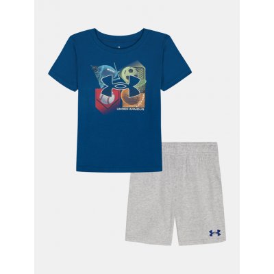 Under Armour chlapecký set UA RIVAL BALLER SHORT SET modrá – Zboží Dáma
