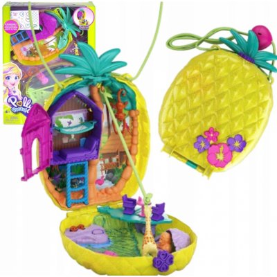 Mattel Polly Pocket pidi pocketková kabelka ananas – Zboží Mobilmania