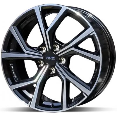 PLATIN P115 6,5x16 5x114,3 ET44 black polished | Zboží Auto