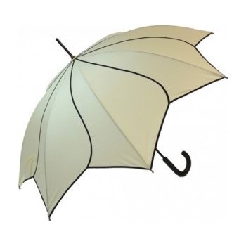 Blooming Brollies holový vystřelovací deštník Beige Swirl EDSSWBE