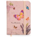 Argus Zápisník s barevnou ořízkou 7,5 x 10,5 cm 1404-0006 – Zboží Mobilmania