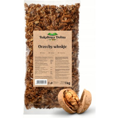 Bakaliowa Dolina Vlašské ořechy půlky 1000 g – Zboží Dáma
