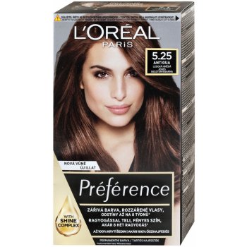 L'Oréal Féria PreferenceAntigua mahagonovo čokoládová 5,25/M2