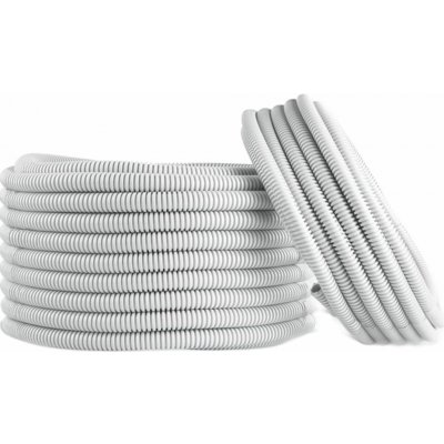 Malpro Ohebná trubka, 320 N, světle šedá, pr. 16 mm x 10 m – Sleviste.cz