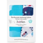 Bobánek Bambusové zavinovací Duo Pack Medvídci v triku 120 x 120 cm – Hledejceny.cz