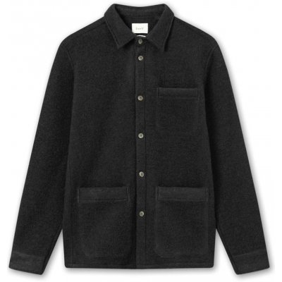 Forét Ivy Wool Overshirt Black – Sleviste.cz