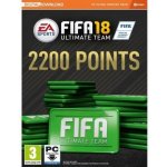 FIFA 18 - 2200 FUT Points – Hledejceny.cz