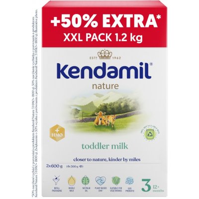Kendamil 3 Nature HMO+ 2 x 600 g – Hledejceny.cz