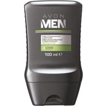 Avon Men Active Sensitive hydratační balzám po holení 2v1 100 ml