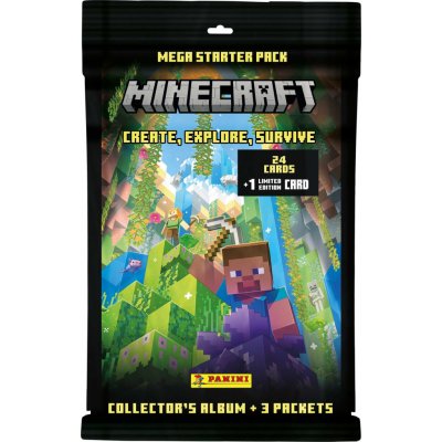 Panini MINECRAFT 3 starter set – Zboží Dáma