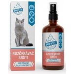 Topvet Rozčesávač srsti pro kočky 100 ml – Hledejceny.cz