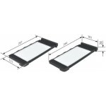 Filtr, vzduch v interiéru BOSCH 1 987 432 118 BO 1987432118 – Hledejceny.cz