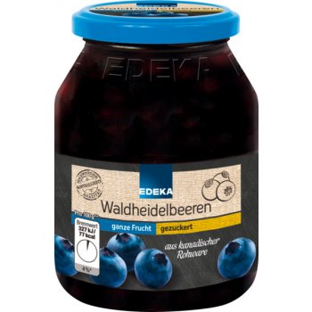 Edeka Lesní borůvky celé plody 370 ml