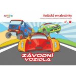 Auťácké omalovánky Závodní auta – Zboží Mobilmania