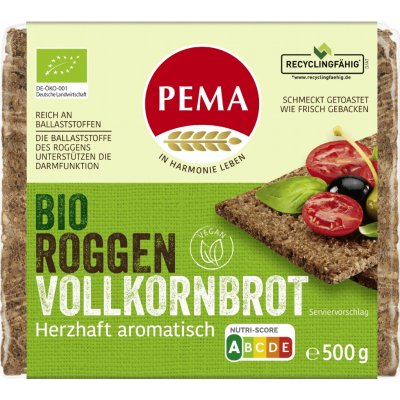 Pema Bio žitný Chléb 500 g – Zboží Dáma