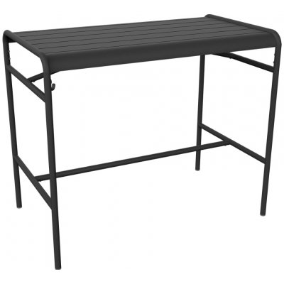 Fermob Luxembourg 126 x 73 cm kovový barový stůl Antracitový – Hledejceny.cz