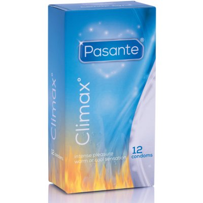 Pasante Climax Warming and Cooling Condoms 12ks – Zboží Mobilmania