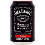 Jack Daniels & Cola 5% 0,33 l (plech) – Hledejceny.cz