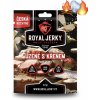 Sušené maso Royal Jerky Vepřové sušené maso Uzené s křenem 22 g