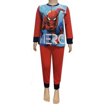 Sun City chlapecké pyžamo Spiderman červená