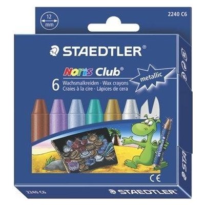 STAEDTLER Voskovky Noris Club 6 metalických barev maxi – Hledejceny.cz