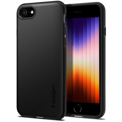 Pouzdro Spigen Thin Fit iPhone 7/8/SE 2020/2022 - Černá – Sleviste.cz