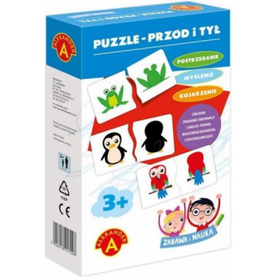 Alexander Puzzle vpředu a vzadu Zábava a věda 1842 – Zbozi.Blesk.cz