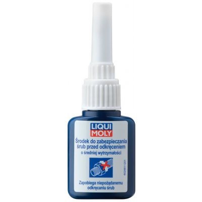 LIQUI MOLY prostředek pro zabezpečení šroubů (lepidlo na šrouby) světle modrý střední 0,01L (20) | Zboží Auto